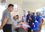 Sambutan Hangat May Day, Polres Bojonegoro Beri Layanan MCU Gratis bagi Buruh
