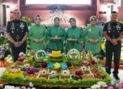 Hadiri Peringatan HUT Persit, Mayjen TNI Rudy Saladin Puji Peran Strategis Pendamping Prajurit