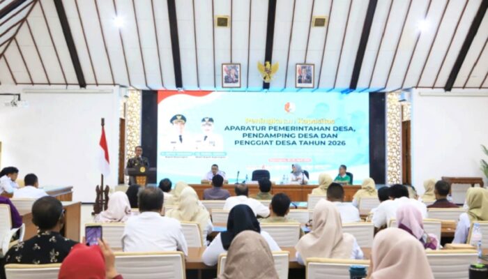 ​Buka Peningkatan Kapasitas Desa, Setyo Wahono Minta Data Bansos Valid dan Objektif