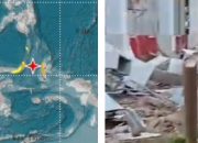Gempa 7.6 Magnitudo Guncang Sulut, Gedung KONI Runtuh Satu Meninggal Dunia.