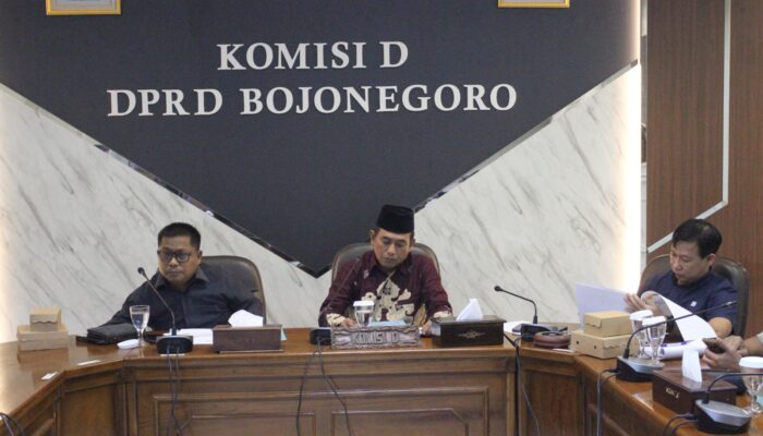 Realisasi Baru 3,16 Persen, Komisi D DPRD Bojonegoro Soroti Kinerja Dinas PU BMPR