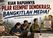 Kian Rapuhnya Pilar Keempat Demokrasi, Bangkitlah Media!