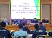 Suarakan Keadilan Media Lokal, PJI Lamongan Gelar Audiensi Bersama Komisi A dan Banggar DPRD