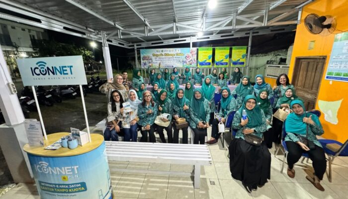 ICONNET Jatim Hadir di Bumi Intan Permai Sidoarjo, Dukung Aktivitas Warga melalui Sosialisasi Internet Rumah