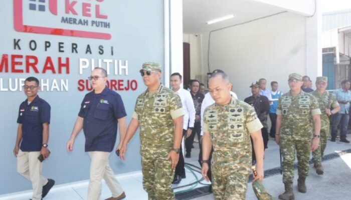 Wapang TNI dan Dirut PT Agrinas Pantau Penguatan Ekonomi Desa di Lamongan