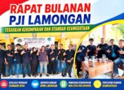 Rapat PJI Lamongan: Evaluasi Program, Bangun Solidaritas, dan Perluas Jejaring