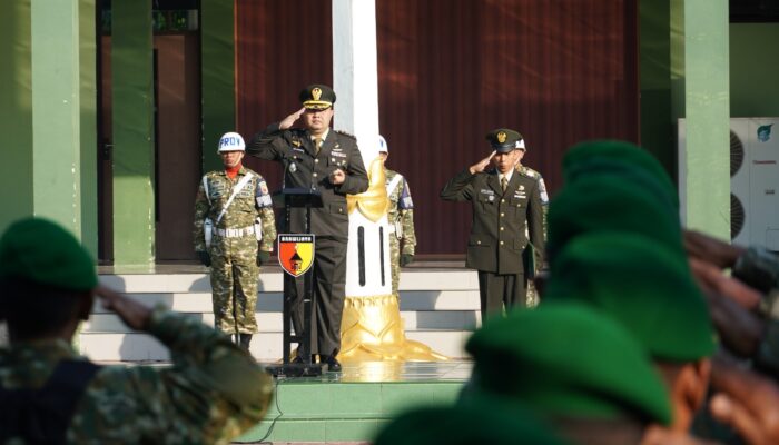 Kodim Bojonegoro Gelar Upacara Bendera di Hari Lahir Pancasila 2026