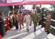 Ingatkan Rasa Memiliki, Dandim Tulungagung Minta Warga Jaga Konstruksi Jembatan Garuda
