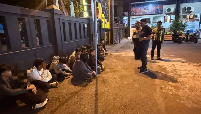 Operasi Gabungan Lamongan-Gresik, Polisi Sikat Konvoi Liar Pengesahan Warga Baru Perguruan Silat