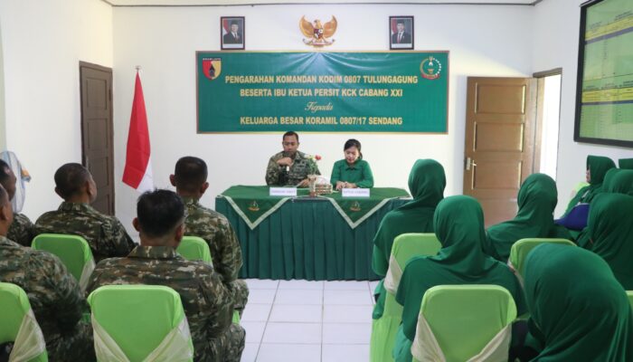 Tantangan Tugas Kian Kompleks, Dandim Tulungagung Ingatkan Persit Jaga Keharmonisan Keluarga
