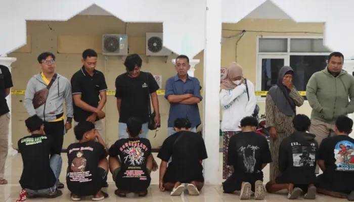 Nekat Konvoi Malam Pengesahan PSHT, Polres Tuban Amankan 45 Kendaraan dan 36 Penggembira