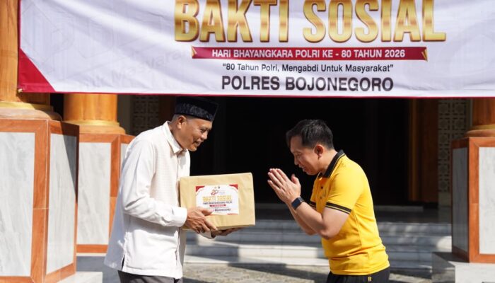 Rawat Harmonisasi Kebinekaan, Polres Bojonegoro Gelar Bakti Religi Serentak di Masjid, Gereja, hingga Klenteng