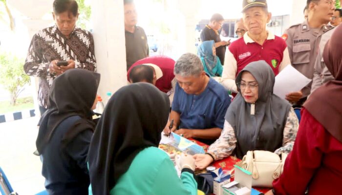 Sambut Hari Bhayangkara ke-80, Polres Tuban Gelar Donor Darah Massal Lintas Instansi