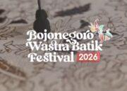 Dongkrak Ekraf, Disbudpar Gelar Bojonegoro Wastra Batik Festival 2026 di Alun-Alun
