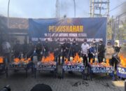 Bersama Forkopimda, Bea Cukai Bojonegoro Musnahkan 10,35 Juta Batang Rokok Ilegal