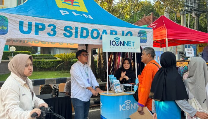 ICONNET Jatim Perkenalkan Promo Gratis Instalasi 6.6 kepada Ribuan Pengunjung Car Free Day Sidoarjo