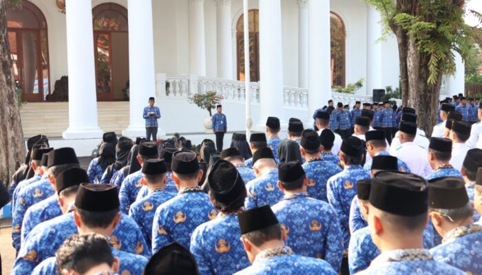Maknai Pancasila sebagai Kompas Moral, Bupati Setyo Wahono Pimpin Upacara Hari Lahir Pancasila 2026