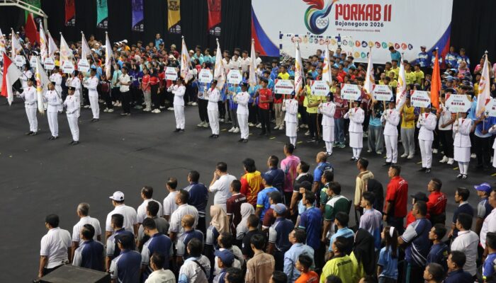 Resmi Dimulai, PORKAB II Bojonegoro 2026 Diikuti 3.535 Atlet dari 28 Kecamatan