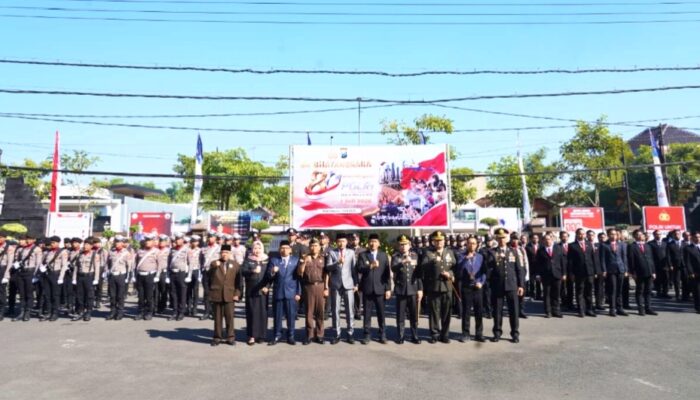 Dihadiri Bupati dan Forkopimda, Polres Bojonegoro Peringati Hari Bhayangkara ke-80