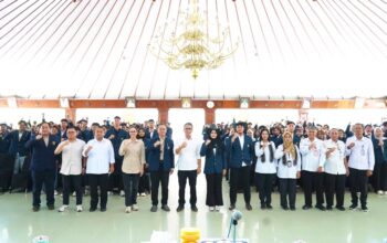Bupati Setyo Wahono Resmi Terima 487 Mahasiswa KKNT Universitas Brawijaya di Bojonegoro