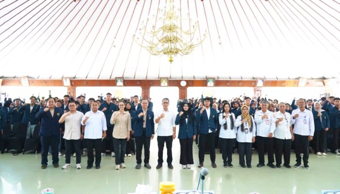 Bupati Setyo Wahono Resmi Terima 487 Mahasiswa KKNT Universitas Brawijaya di Bojonegoro