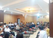 Sambut Hangat Walikota Bitung, Kapolres Baru Menjabat AKBP Arie Sulistyo Nugroho, S.H., S.I.K, Hadir Rakor Forkopimda,