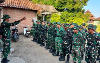 Gabungan Tiga Matra TNI ‘Kepung’ Desa Kesongo, Kobarkan Semangat Pengabdian di TMMD 129