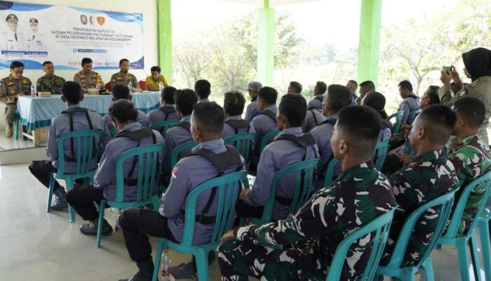 Dukung Sasaran Nonfisik TMMD 129, Satpol PP Bojonegoro Tingkatkan Kapasitas Satlinmas Kesongo