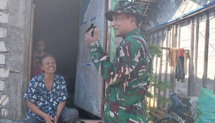 Sentuh Sisi Psikologis Warga, Cara Humanis Satgas TMMD 129 Pastikan Bantuan RTLH Tepat Sasaran