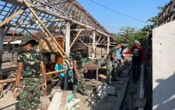 Senyum Bahagia Samijan, Impian Rumah Layak Huni Diwujudkan Satgas TMMD 129
