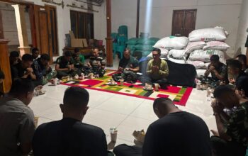 Panen Melimpah, Warga dan Satgas TMMD 129 Bojonegoro Gelar Tasyakuran