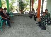 Perkuat Kebersamaan, Satgas TMMD 129 Bojonegoro Ramah Tamah Bersama Pemdes Kesongo