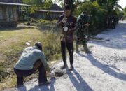 TMMD 129 Bojonegoro: Keringat Bersama di Balik Kokohnya Jalan Cor Beton Kedungpandan