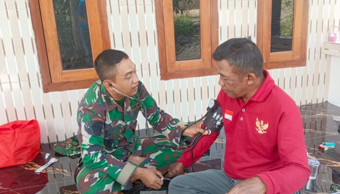 TMMD 129 Bojonegoro: Hadirkan Senyum Sehat Warga Lewat Layanan Kesehatan Gratis
