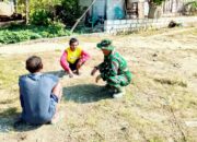 TNI Kedungadem Menyapa Warga, Sosialisasikan Program TMMD 129 Bojonegoro
