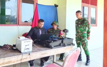 Peran Aktif Babinsa Koramil Kedungadem Sukseskan Program TMMD 129 Bojonegoro di Kesongo
