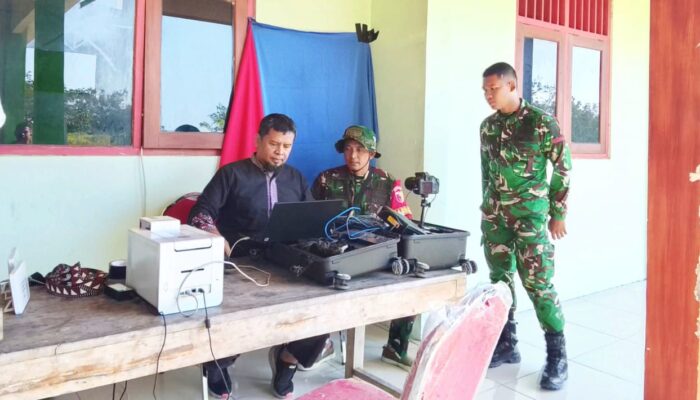 Peran Aktif Babinsa Koramil Kedungadem Sukseskan Program TMMD 129 Bojonegoro di Kesongo