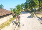 Jalan Cor Beton TMMD 129 Bojonegoro Dongkrak Ekonomi dan Kesejahteraan Desa Kesongo