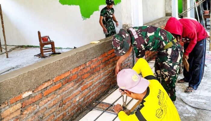 TMMD 129 Bojonegoro: Sentuh Masa Depan Anak Desa Melalui Rehabilitasi Gedung Sekolah