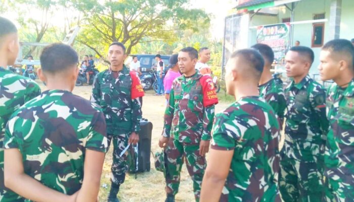 Rajut Tali Kedekatan: Satgas TMMD 129 Bojonegoro Siap Tanding Voli Antar Dusun se-Desa Kesongo