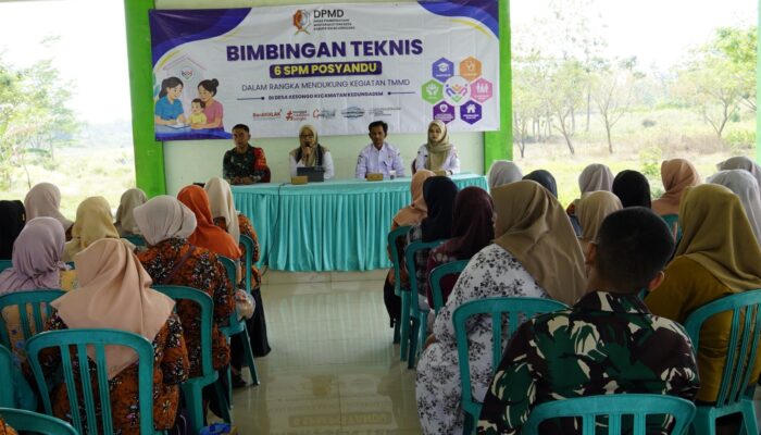 Sinergi Satgas TMMD 129 dan DPMD Bojonegoro ‘Upgrade’ Peran Kader Posyandu
