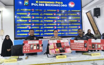 Polres Bojonegoro Ungkap 34 Kasus Narkoba Selama Januari–Juli 2026, 11 Tersangka Diamankan