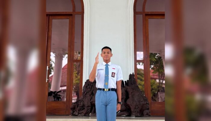Lolos Paskibraka Nasional 2026, Reihan Siswa SMAN 2 Taruna Pamong Praja Harumkan Nama Bojonegoro