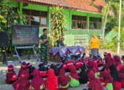 Cetak Calon Pemimpin Bangsa, Batalyon YTP 885/Belibis Putih Pupuk Jiwa Patriotisme di SDN 2 Dander
