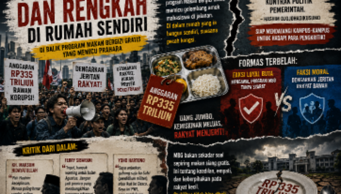 Kecongkakan Makan Siang Gratis: Gelombang Amuk Mahasiswa Gedor Arogansi Meja Sang Utusan Khusus