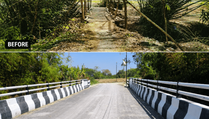 Dari Jembatan Kayu ke Beton, BKKD Bojonegoro Hadirkan Akses Baru yang Dongkrak Ekonomi Warga Desa Sumuragung