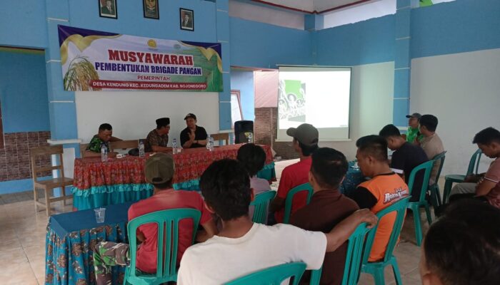 Dukung Ketahanan Pangan Nasional, Petani Milenial Kedungadem Bentuk Brigade Pangan “Tunas Berkembang”