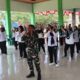 Geliatkan Hidup Sehat di Lokasi TMMD 129, Dinpora Bojonegoro dan Kodim 0813 Gelar Sosialisasi Senam Line Dance