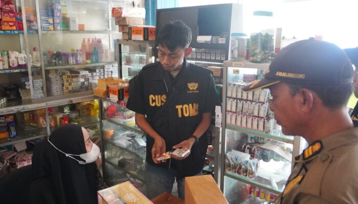 Operasi Gabungan Cukai di Ngraho Nihil Pelanggaran, Kesadaran Pedagang Tolak Rokok Ilegal Meningkat