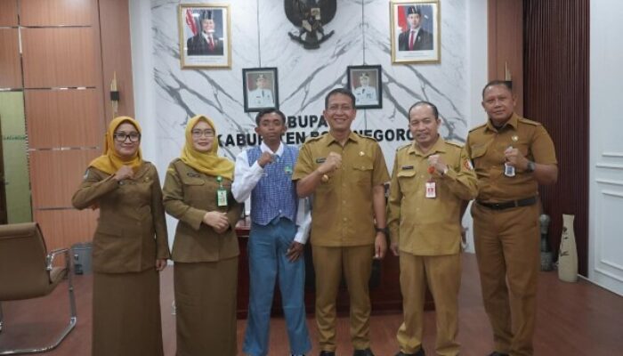 Harumkan Nama Daerah, Siswa SLBN Gunungsari Bojonegoro Raih Juara 1 LKS Diksus Jatim